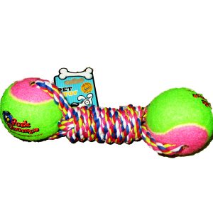 Double Ball with Rope(Dog Toy)
