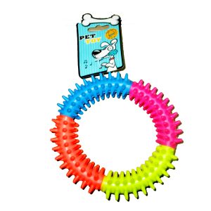 Spiked Rubber Ring (Dog Toy)