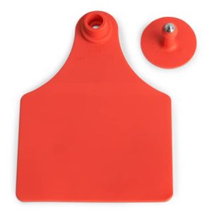 RED UNNERMBERED EARTAG