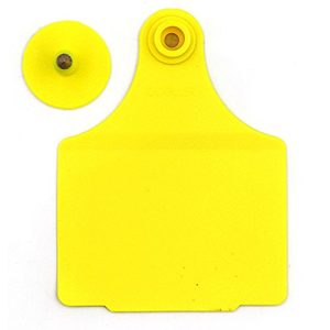 Yellow Unnumbered Eartag
